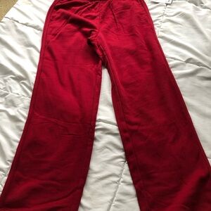 Vuori Red Flare Pants